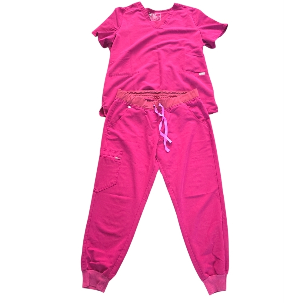 Figs Magenta Technical Collection Top